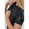 Футболка Nebbia Women's Compression Zipper Shirt INTENSE Ultimate Black 831