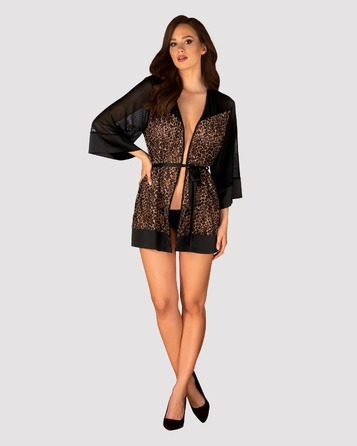 Сексуальный халат Obsessive Allunes L/XL