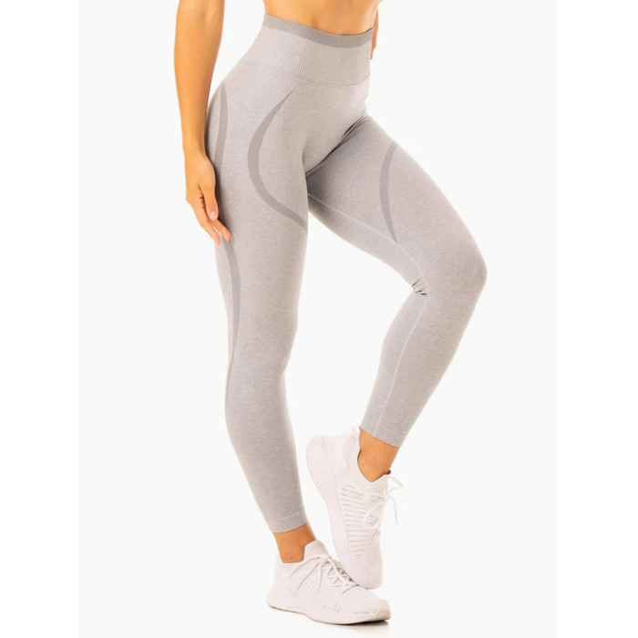 Леггинсы Excel Seamless High Waisted Leggings - Grey Marl