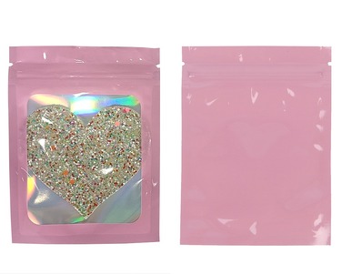 Пестисы на соски сердечки с глиттером Star Night светящиеся в темноте