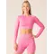 Топ Ryderwear Focus Seamless Long Sleeve Top - Hot Pink Marl