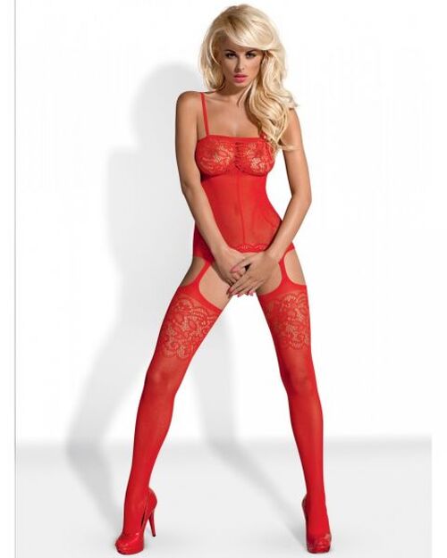 Комбинезон Obsessive BODYSTOCKING F204 S/M