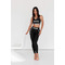 Топ Nebbia Medium support sports bra MY RULES Black 608