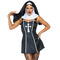 Костюм черниці Leg Avenue, М, Naughty Nun 2 предмети, чорний