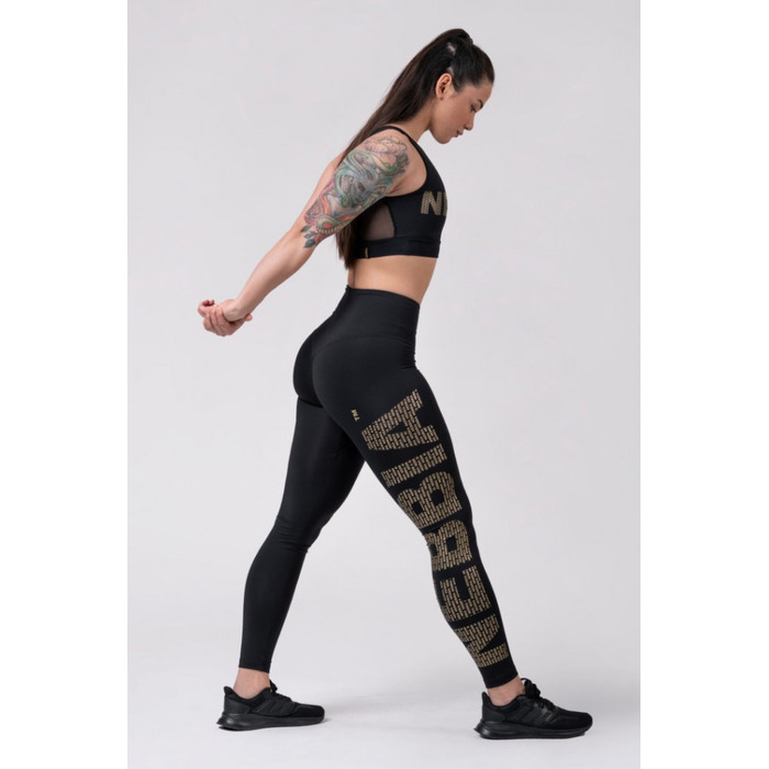 Легінси Gold NEBBIA print leggings 827 Black