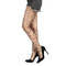 Колготки безшовні у велику сіточку Star Night Fence Pantyhose чорні, XS-M