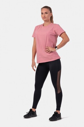 ФУТБОЛКА INVISIBLE LOGO NEBBIA T-SHIRT 602 Rose Roze