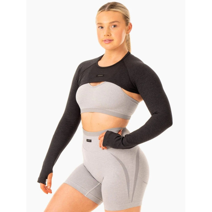 Укроп топ Excel Seamless Super Crop - Black Marl