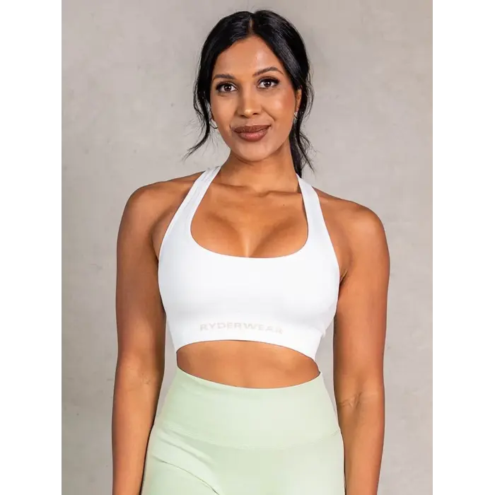 Топ Ryderwear NRG Seamless Scoop Neck Sports Bra - White