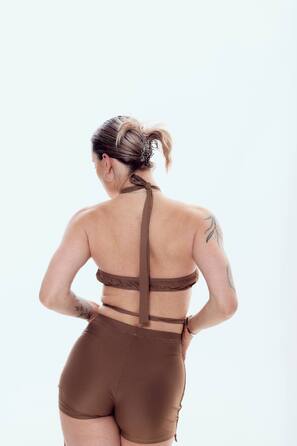 TRUE shorts Mocha nude biflex_ мокко бежевий