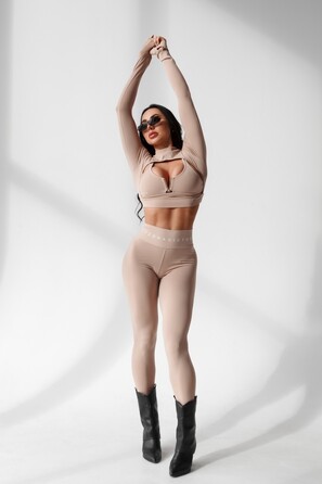 Леггинсы Legging Fitzona Nanaiz Beige 14890
