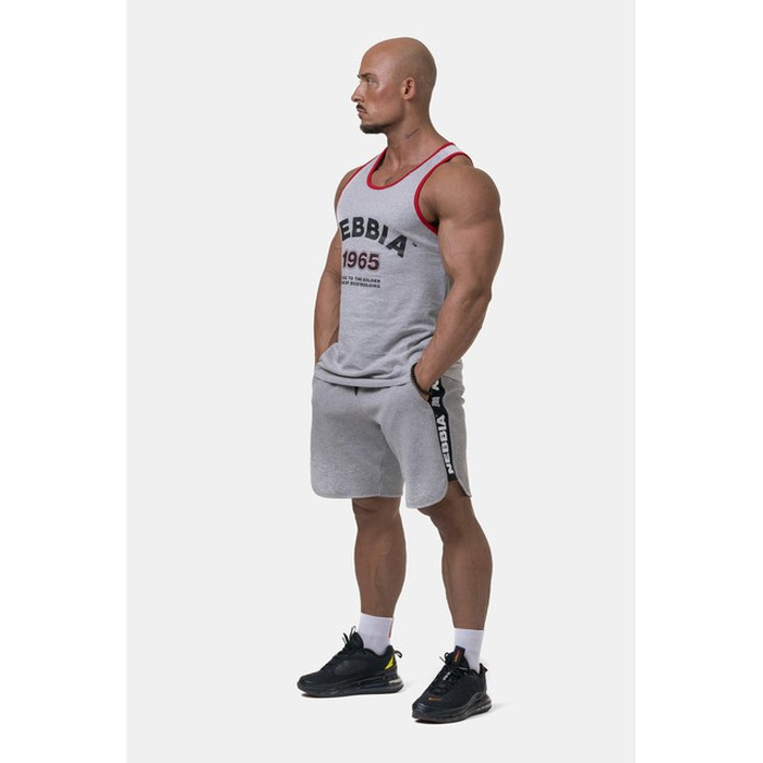 МАЙКА OLD-SCHOOL MUSCLE TANK TOP LIGHT GREY 193