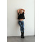 Футболка Organic Cotton Loose Fit 'The Minimalist” Crop Top 417 Black