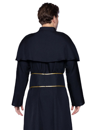 Костюм католицького священика Leg Avenue Priest 2 предмети, чорний, M/L