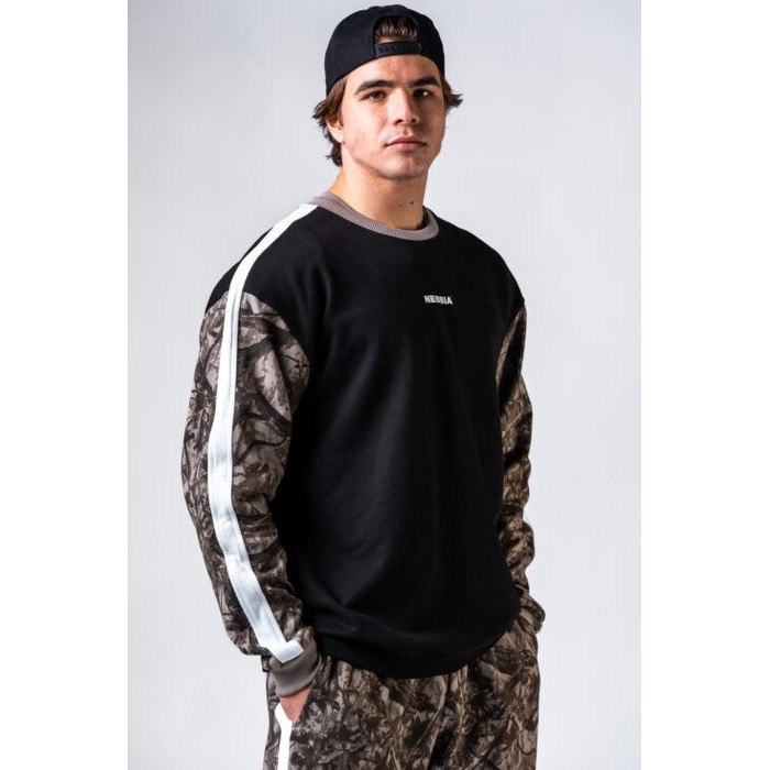 Світшот Nebbia Relaxed Sweatshirt POWER Light Brown Camo 903