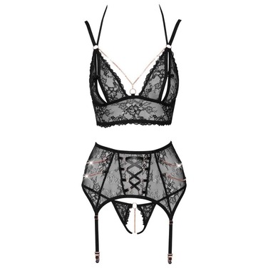 Комплект белья Bra Suspender Set L