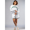 Толстовка жіноча Nebbia Lounge Sweatshirt CLUB D’OR White 642