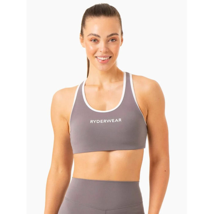 Топ Frequency High Impact Sports Bra - Smoke Grey