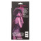 Боді-сітка в стразах із капюшоном CalExotic Hooded Deep V Bodysuit, чорний