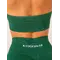 Топ Ryderwear Lift Rib Seamless Halter Sports Bra - Emerald