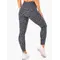 Леггинсы Ryderwear Hybrid Full Length Leggings - Steel Blue Leopard