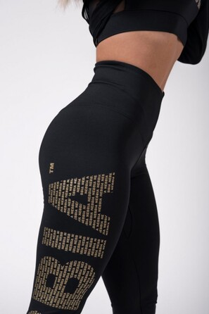 Легінси Gold NEBBIA print leggings 827 Black