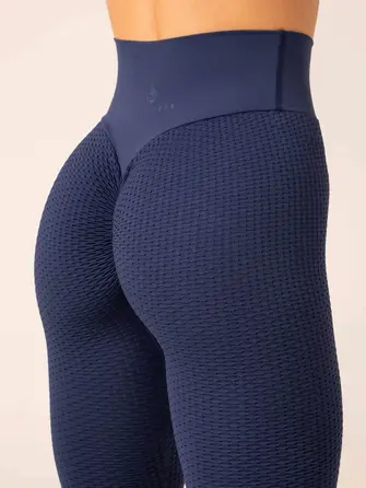 Леггинсы Ryderwear Honeycomb Scrunch Seamless Leggings - Navy