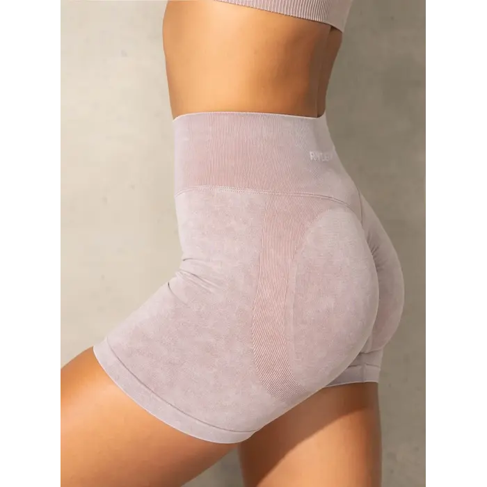 Шорты Ryderwear Stonewash Scrunch Seamless Shorts - Fawn Stonewash