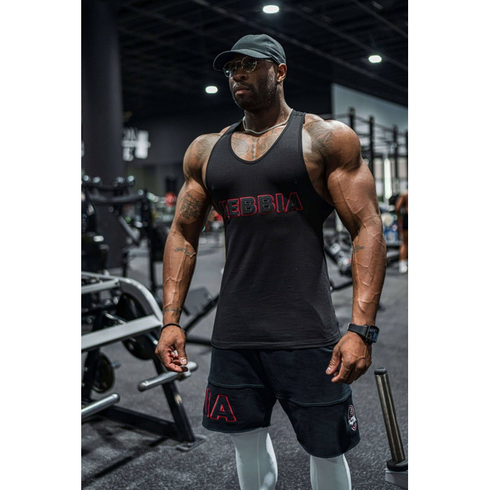 Шорти Nebbia Gym Sweatshorts STAGE-READY Black 713