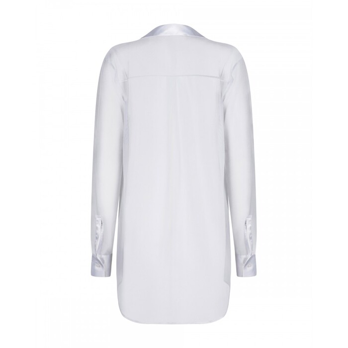 Сексуальний халат-сорочка Obsessive Stellya babydoll white M/L