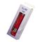 F61424 Плетка из экокожи FLOGGER RED
