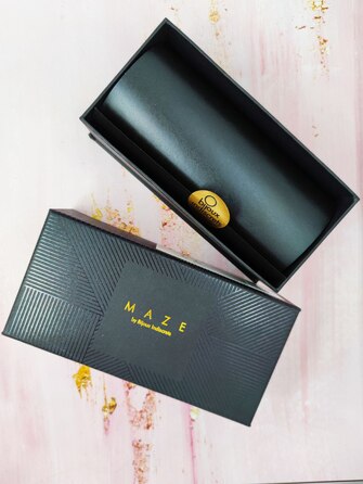 Браслеты на запястье и палец MAZE Bijoux Indiscrets черные, OS