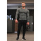 Штани Slim sweatpants with side pockets 'Reset” 321 Black