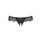 410944 труси Laluna crotchless panties black L / XL-MINI