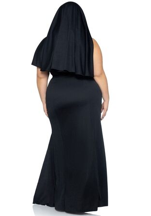 Костюм монашки Leg Avenue Sultry Sinner 1X-2X