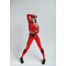 ЛЕГІНСИ RED EYELET LACE UP LEGGINGS