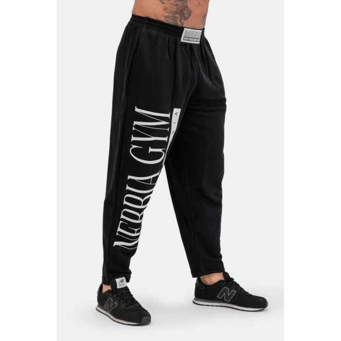 Спортивні штани Nebbia Beast Mode On iconic sweatpants Black 186