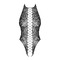 Боді Obsessive B113 body S/M/L