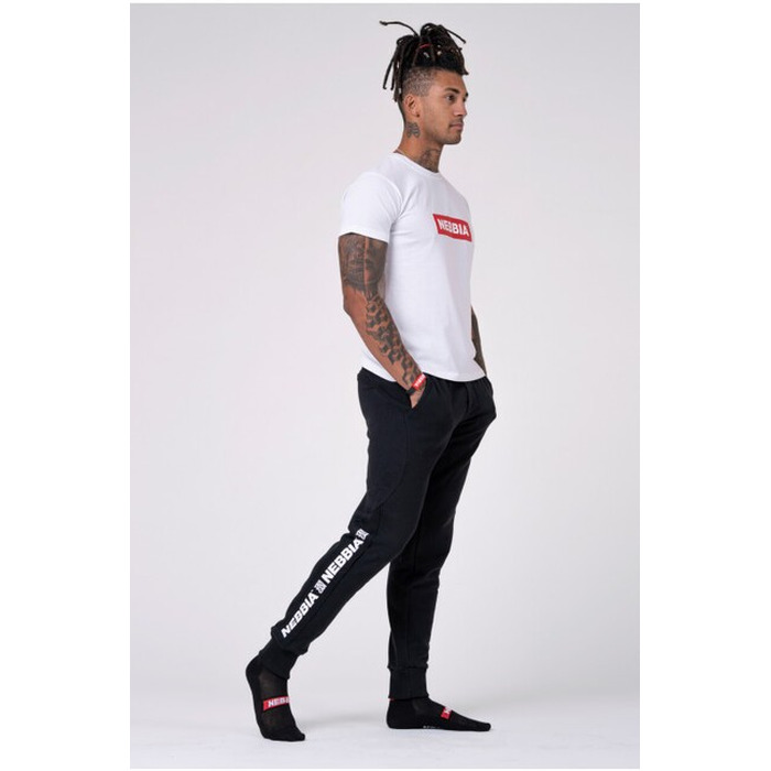 СПОРТИВНА ФУТБОЛКА NEBBIA MEN'S T-SHIRT WHITE 593