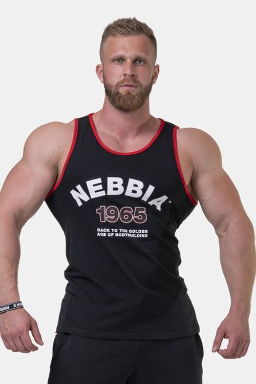 МАЙКА OLD-SCHOOL MUSCLE TANK TOP BLACK 193