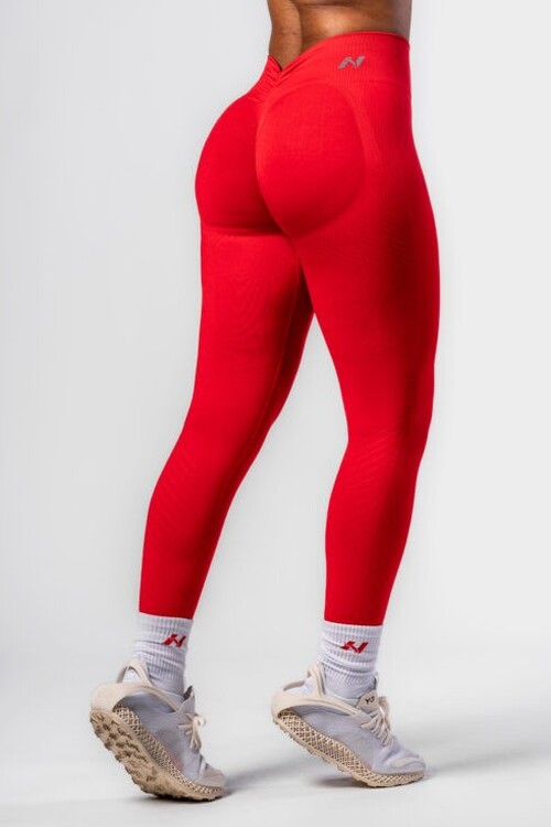 Легінси Nebbia High Waisted Push-Up Leggings TOTALLY SEAMLESS Red 303