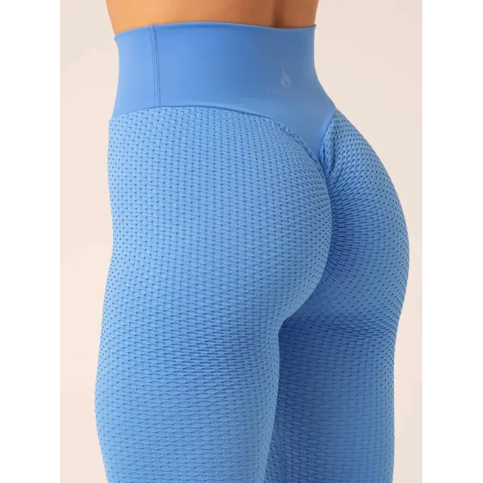 Леггинсы Ryderwear Honeycomb Scrunch Seamless Leggings - Bright Blue