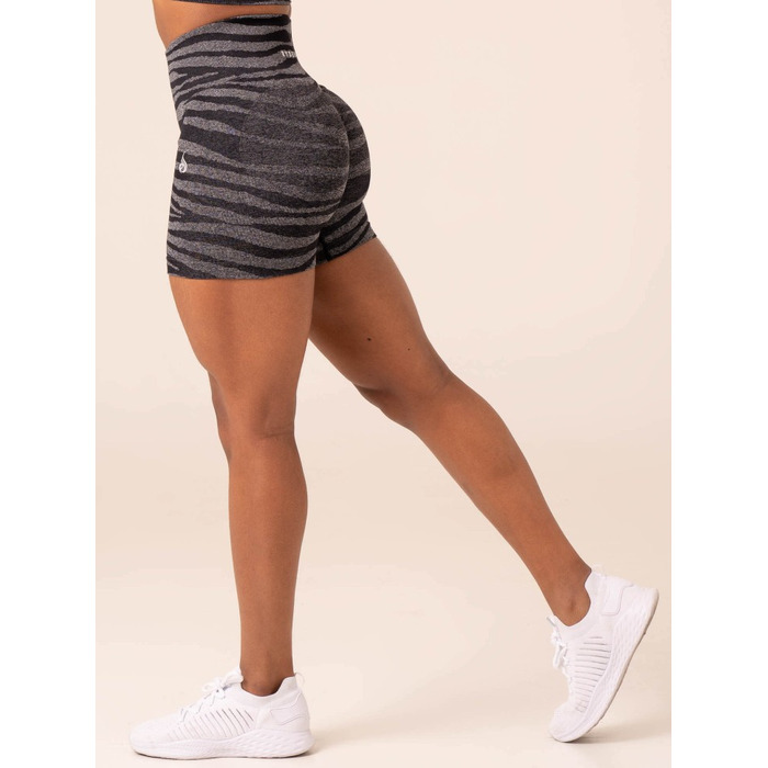 Шорты Ryderwear Zebra Seamless Shorts - Grey Marl/Black Zebra