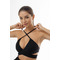 Купальний ліф Nebbia SALVADOR bikini top Black 762