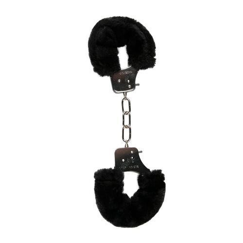 Наручники EASYTOYS Furry Handcuffs - Black