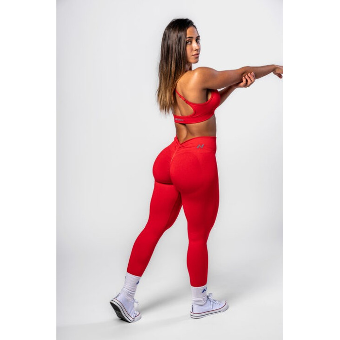 Легінси Nebbia Seamless High-Waist Leggings MAXIMUM PUSH-UP Red 302