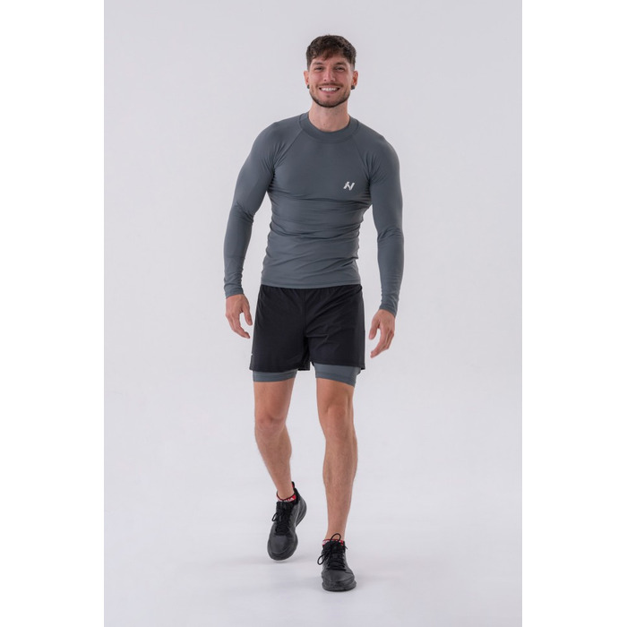 Лонгслів Functional T-shirt with long sleeves 'Active” GREY 328