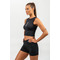 Майка Nebbia Cropped Tank Top CONFIDENCE Black 476