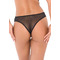 Мереживні трусики Daring Intimates з декоративними бретелями, чорний, S/M