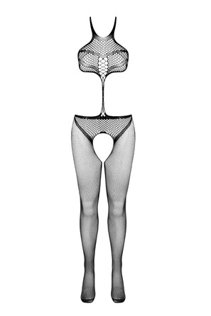 Комбинезон с открытым доступом Passion BS080 black